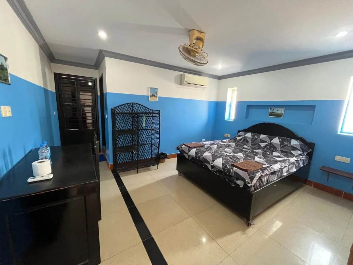 Blue Wall Room